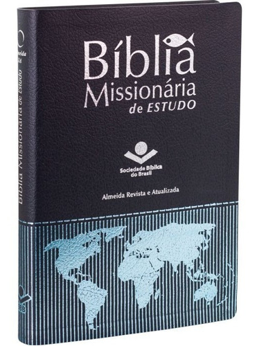 Bíblia Missionária De Estudo Capa Vinho Nobre