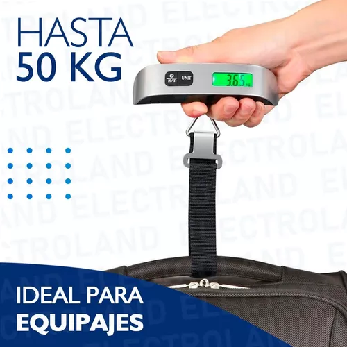 Dirigir continuar Virgen Balanza Digital Portatil 10gr-50kg Viaje Valijas Equipaje