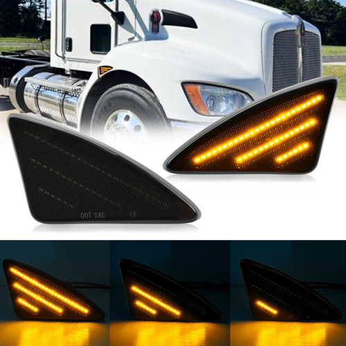 D-lumina Luz Led Ahumada Para Marcador Lateral Kenworth T660