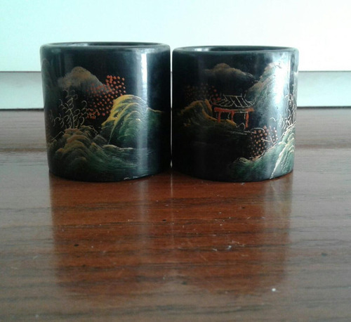 Set De 12 Hermosos Porta Servilletas Tallados En Madera !