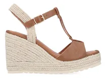 Comprar Alpargatas Ozono Para Mujer Estilo 671101 Tan