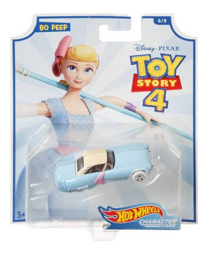 Hotwheels Carro Toy Story 4 Personajes Bo Peep Colección