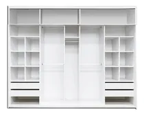 Comprar Placard Ropero 260 Ancho X 220 Rieles Y Perfiles Aluminio!!