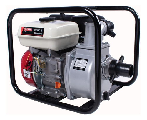 Motobomba 2x2 6,5hp 36000 L/h 26mts Nafta Sensor Aceite Fema