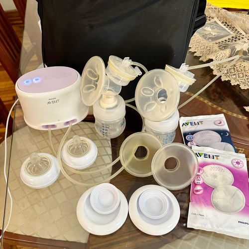 Piliphs Avent Bomba De Leche Eléctrica Doble + Cojín Extra (Usado)