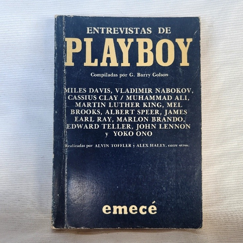 Entrevistas De Playboy Comp Barry Golson M Davis Nabokov 