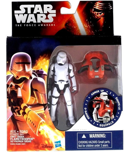 First Order Flametrooper Armor Up Star Wars Force Awakens