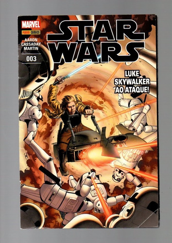  Hq Star Wars Mavel  Luike Skywalker Ao Ataque! Nº3 Nov/2015