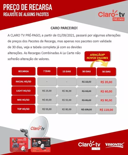 Claro TV oferece novo serviço a la carte