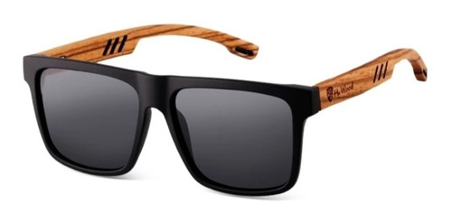 Lentes Polarizados De Madera Hu Wood Hombre Uv400 Deportivas