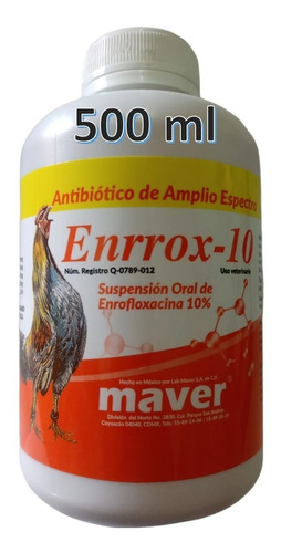 Alimento Enrrox  Para Aves & Lab. Maver