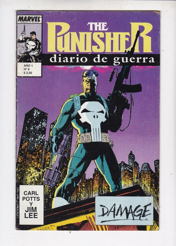 Cómic Pushiner Nº 8 Damage Símbolo Diciembre 1995