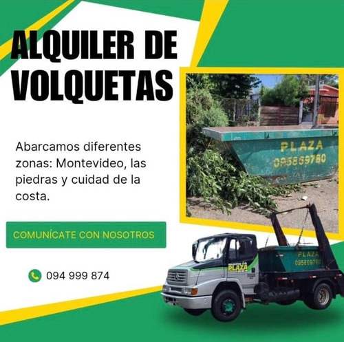 Alquiler De Volquetas Y Volquetones En El Dia