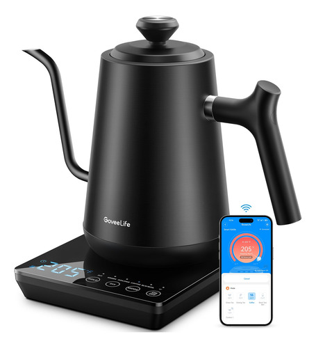 Hervidor Eléctrico Smart Wifi Goveelife De 0,8 L Con Led, 5
