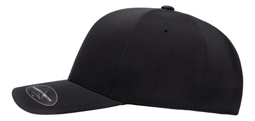 Gorra Flexfit Delta 180 Lisa Personalizada Con Bordado Black S/m