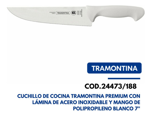 24473188  Tramontina Cuchillo Para Carne 8 Premium