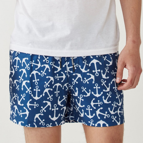 Short De Baño Anchors