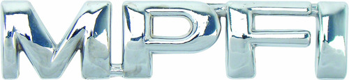 Emblema  Mpfi  - Calibra - 1996 À Atual