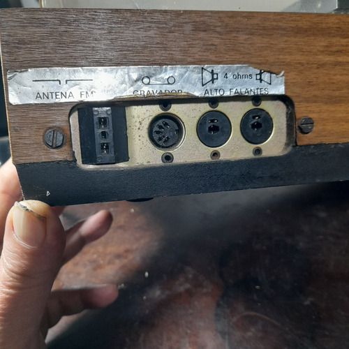 Imagem 6 de 9 de Vitrola Rádio Grundig Studio 321 Pra Peças Ou Conserto Ler
