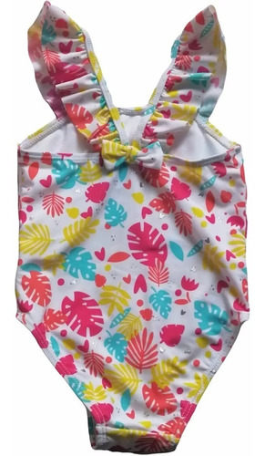 Traje De Baño Para Niña Hojas De Colores Simply Basic Fps