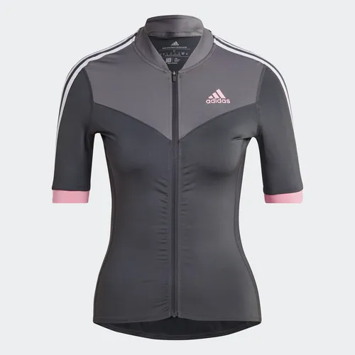 Mailot De Ciclismo Manga Corta Letras Hd0891 adidas