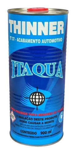 Kit C/ 12 Thinner 16 Multiuso 900ml Itaqua