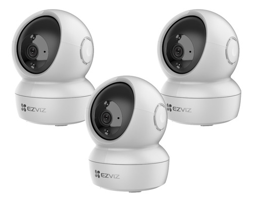 Combo X3 Cámara Ezviz C6n Wifi 1080p Seguimiento 360°