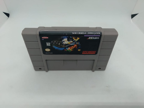 Jogo Batman Forever Cartucho Super Nintendo 16 Bit Aklaim