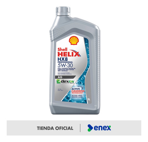 Aceite De Motor Shell Helix Hx8 Pro Ag 5w30 1l Sintético