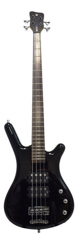 Bajo eléctrico warwick corvette $$ 4 black hp De 4 Cuerdas Color Negro Orientación De La Mano Diestro