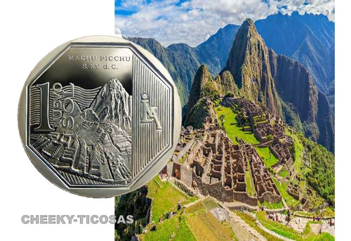 Moneda Machu Picchu Un 1 Nuevo Sol Coleccion Peru 2011