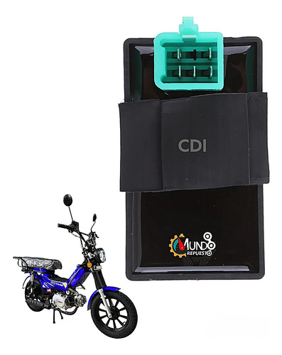 Cdi 5 Pines Original Para Bicimoto 49cc, Monofasico