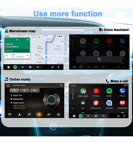 Módulo Inteligente De Carga Usb Android Auto Car Ai Box Para