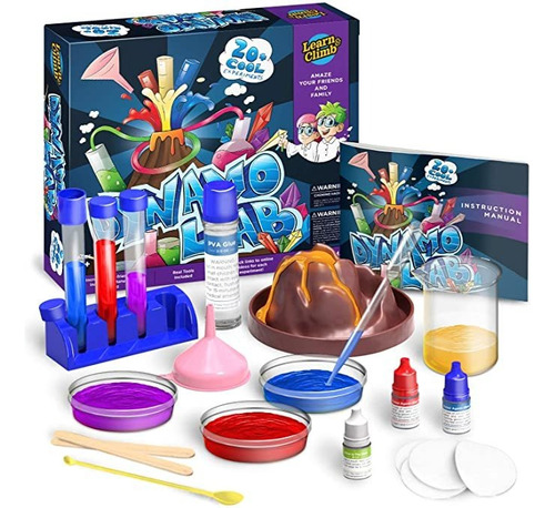 Kit De Ciencia Para Niños  Juego De 21 Experimentos, Gr.