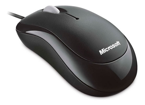 Mouse Microsoft Basic Wired Usb - Negro