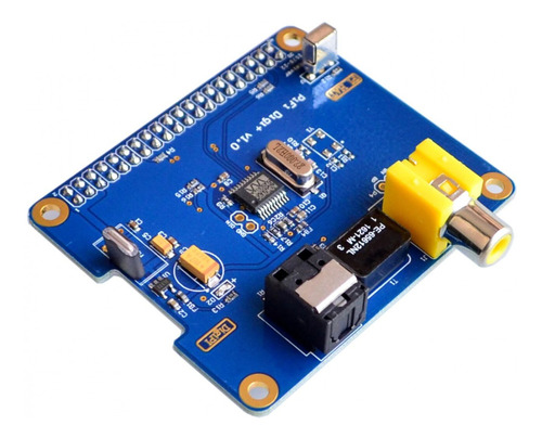 Tarjeta De Sonido Pifi Digi +v1.0 Gpio Para Raspberry Pi