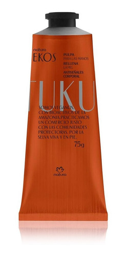 Crema De Manos Tukumá Natura  75g. 