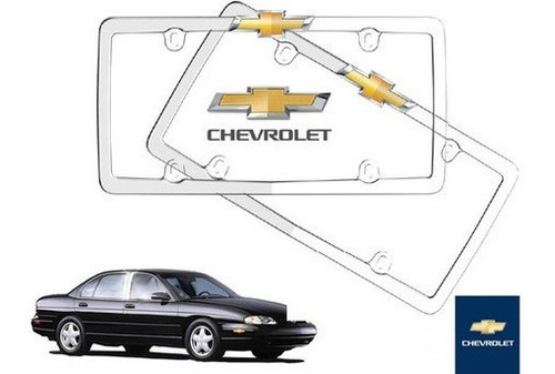 Par Porta Placas Chevrolet Lumina 1995 Original