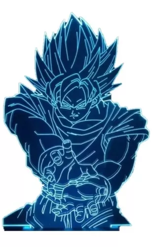Lámpara personalizada Goku Kamehameha (Dragon Ball Z) – FlaZam