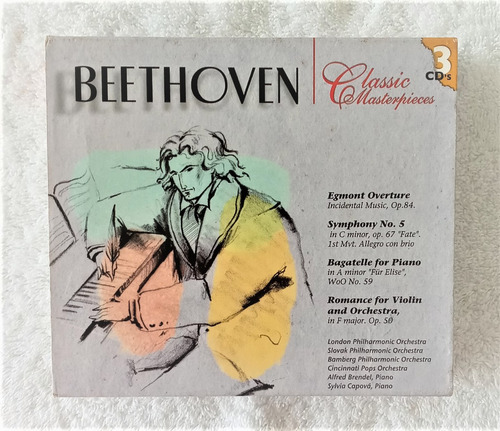 Beethoven Cd Lo Mejor De Beethoven Son 3 Discos