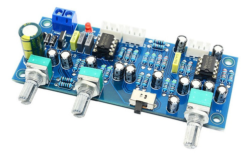 Tarjeta De Preamplificador De Subwoofer De 2.1 Canales Pass