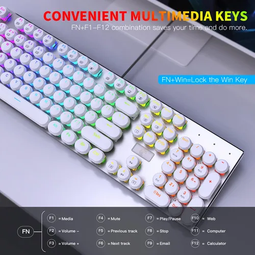 Huo Ji Z88 E-element - Teclado Mecánico Rgb Huo Ji