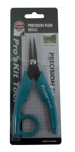 Imagen 2 de 3 de Pinza De Punta Para Electronica 145mm Proskit 8pk-102d