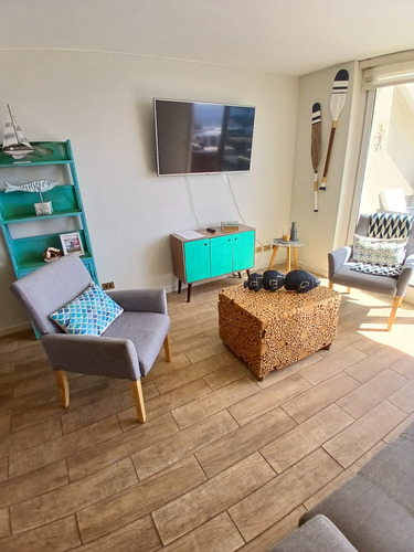 Vendo Excelente Departamento Con Vista Al Mar En Concón