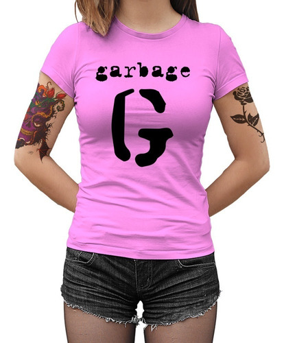 Playera Mujer Garbage Mod-2