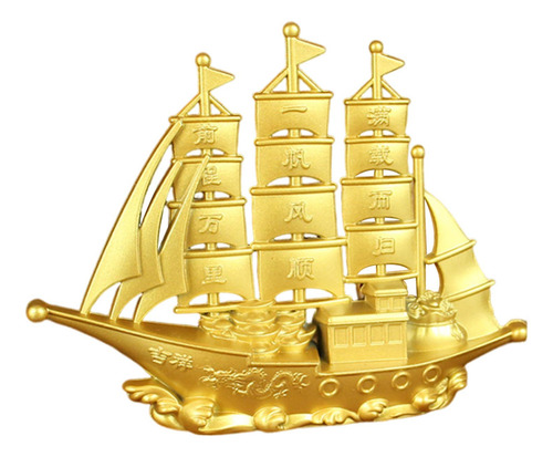 Estatueta De Decoração De Barco À Vela, Arte 10cmx7,8cm