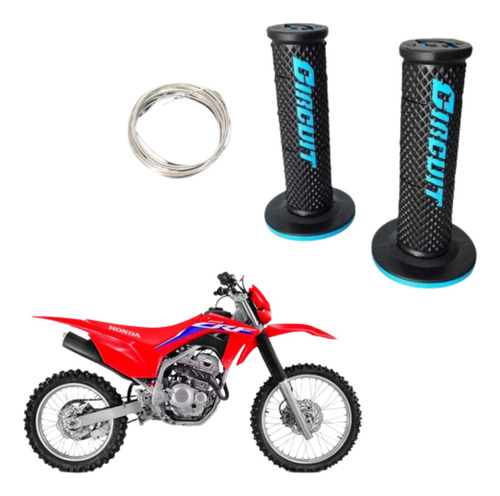 Par Manopla Punho Circuit V Racing Motocross Moto Universal 