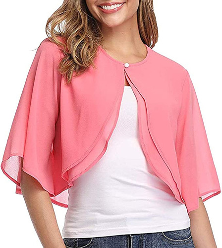 Bolero Cardigan Tops, Ropa Elegante, Capas, Capa, Chal