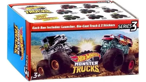 Hot Wheels Mini Monster Trucks Serie 3 - Spiderman