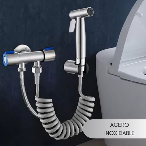 Ducha Bidet Arabe Kit Completo Inodoro Acero Inoxidable